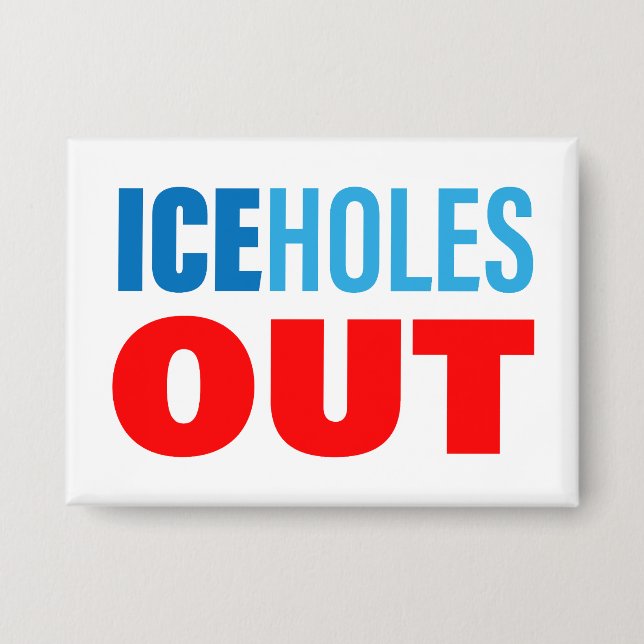 ICEholes OUT Button (Vorderseite)