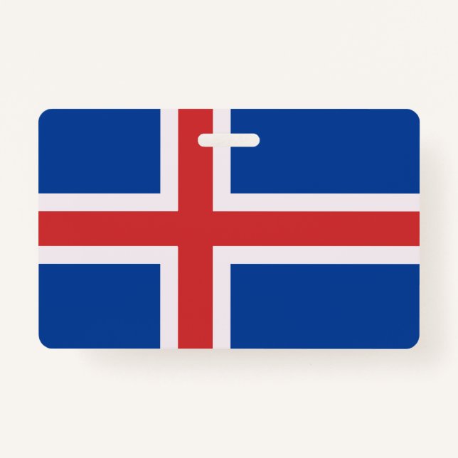 Iceland flag ausweis (Vorderseite)