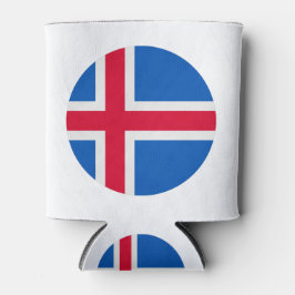 Iceland Flag Dosenkühler