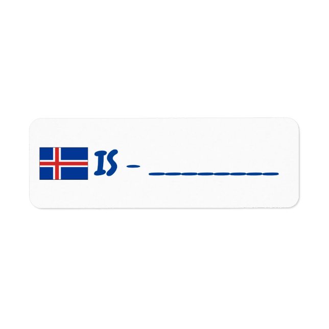 Iceland id postcrossing (Vorne)