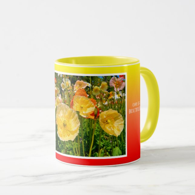 Iceland Poppy Tasse (VorderseiteRechts)