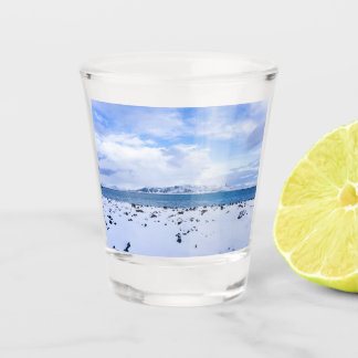 Iceland Winter Wonderland Schnapsglas