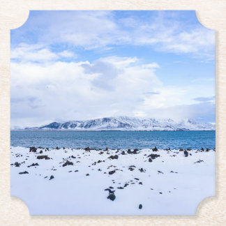Iceland Winter Wonderland Untersetzer