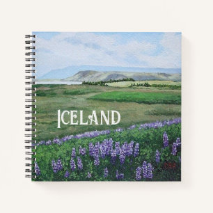 Icelandic landscape by Pola.B.Alex Notizbuch