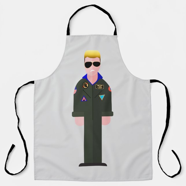 Iceman – 80s Movie Icon Apron Schürze (Vorderseite)