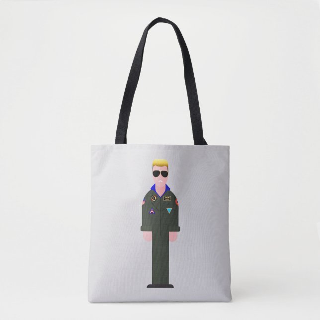 Iceman - 80s Movie Icon Tote Bag (Vorderseite)