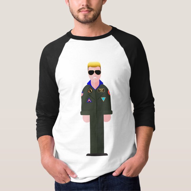 Iceman – Baseball Tee (Vorderseite)