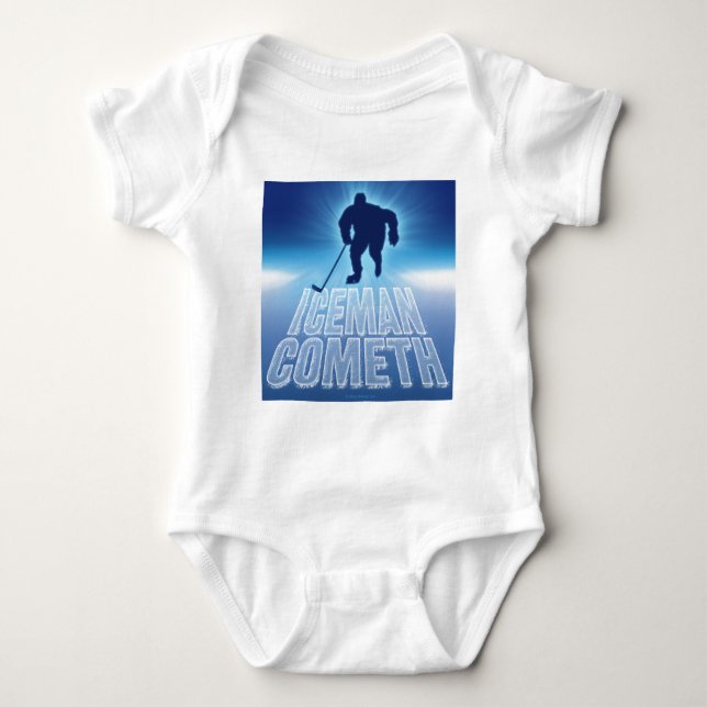 Iceman Cometh (Hockey) Baby Bodysuit Strampler (Vorderseite)