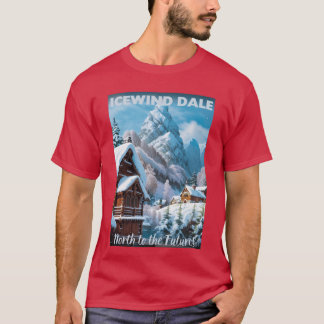 Icewind Dale-Tourismusposter Schwertküste Faerun D T-Shirt