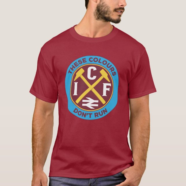 ICF Intercity Firm English Football Hooligan Ultra T-Shirt (Vorderseite)
