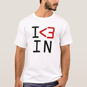 Ich <3 IN T-Shirt