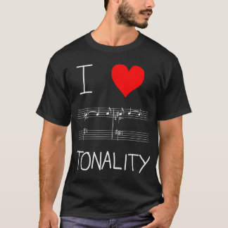 Ich <3 Tonalität Tristan-Akkord (weiße Linien, für T-Shirt