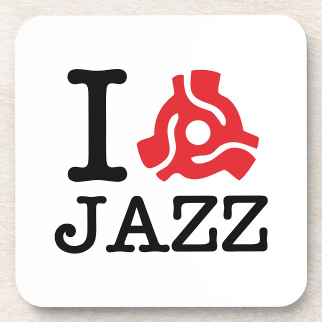 Ich 45 Adapter Jazz Getränkeuntersetzer (Vorderseite)