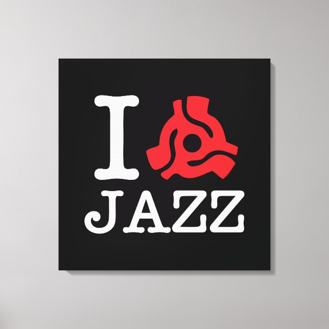 Ich 45 Adapter Jazz Leinwanddruck (Vorderseite)