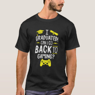 Ich absolvierte PHD Funny Gaming PH.D Kandidat Stu T-Shirt