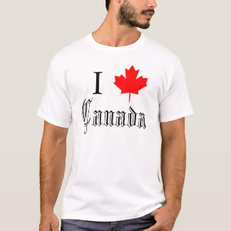 "Ich (Ahornblatt) Kanada " T-Shirt