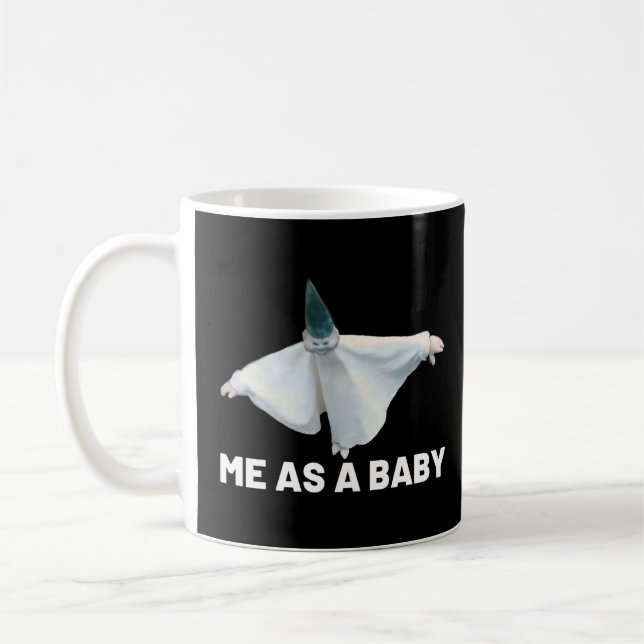Ich als Baby Meme 1 Kaffeetasse (Links)