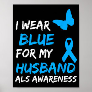 Ich Als Bewusstsein Blauer Ehemann Poster