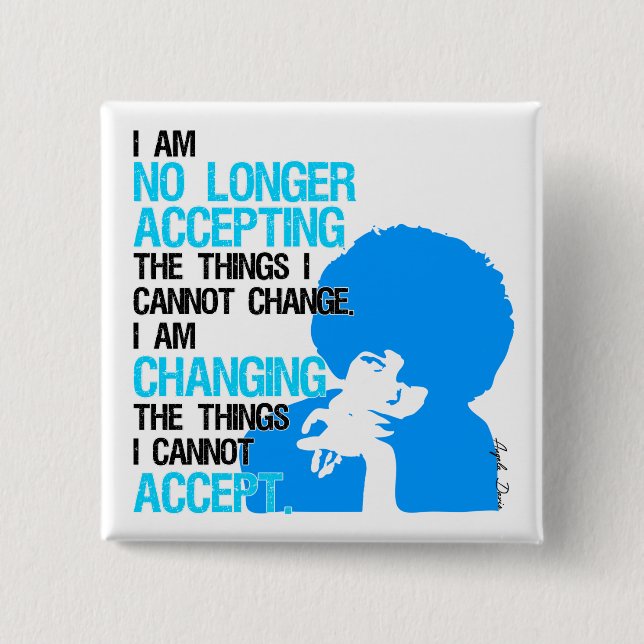 Ich ändere Sache-quadratischen Knopf Button (Vorderseite)