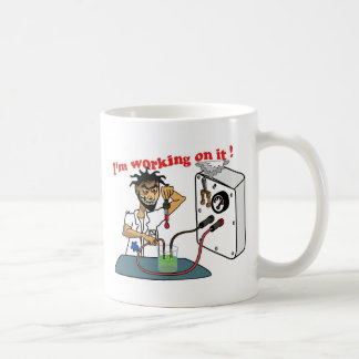 Ich arbeite an es tasse