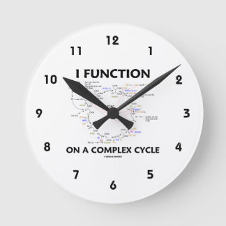 Ich arbeite auf einem komplexen Zyklus (Krebs-Zykl Runde Wanduhr