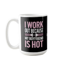 Ich arbeite aus, weil mein Freund heiß witzig ist