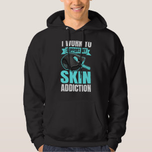 Ich arbeite daran, meine Hautanfrage für einen PC- Hoodie