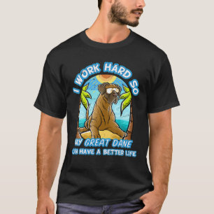 Ich arbeite fleißig, damit mein großer Tag besser T-Shirt