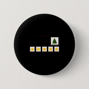 Ich arbeite für Weihnachtsferien 5 Sterne Weihnach Button