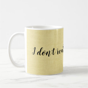 Ich arbeite hier nicht lustig kaffeetasse