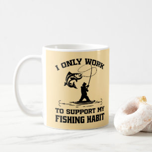 Ich arbeite nur Cool an der Unterstützung meines H Kaffeetasse