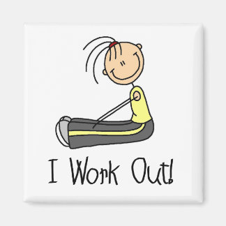 Ich arbeite Tshirts und Geschenke aus Magnet