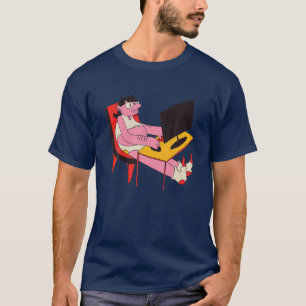Ich arbeite vom Zuhause Office - Phantastische Kle T-Shirt