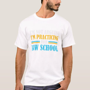 Ich argumentiere nicht, dass ich für Jurastudium p T-Shirt