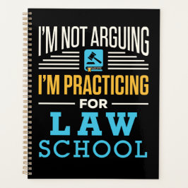 Ich argumentiere nicht, dass ich für Jurastudium Ü Planer