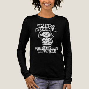 Ich argumentiere nicht, dass ich nur erkläre, waru Tri-Blend shirt