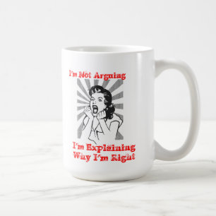 Ich argumentiere nicht - ich erkläre, warum ich kaffeetasse
