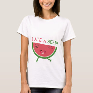 Ich aß ein Saatgut T-Shirt