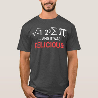Ich aß einige Pie Math Familie T-Shirt