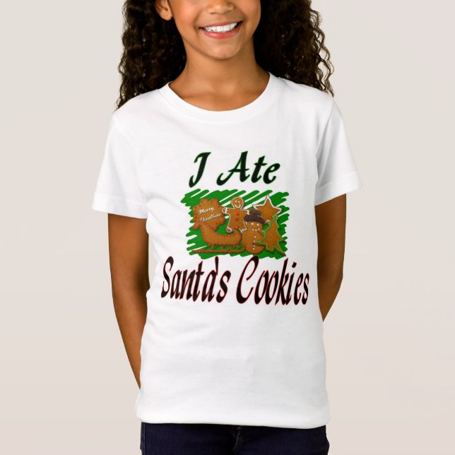 ich aß Sankt-Plätzchen-Shirt T-Shirt (Vorderseite)