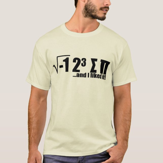 Ich Ate Einige Pie - I 8 SUM PI und ich mochte es! T-Shirt (Vorderseite)