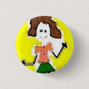 ICH auf den Rädern - besonders angefertigt Button