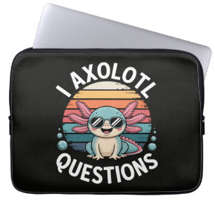 Ich Axolotl Fragen Laptopschutzhülle