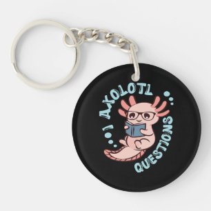 Ich Axolotl Fragen Schlüsselanhänger