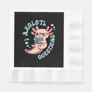 Ich Axolotl Fragen Serviette