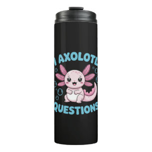 Ich Axolotl Fragen Thermosbecher