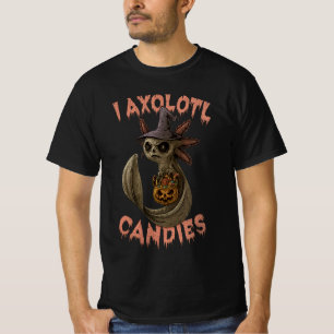 ich Axolotl Süßigkeiten Sweet Axolotl Candy Liebha T-Shirt