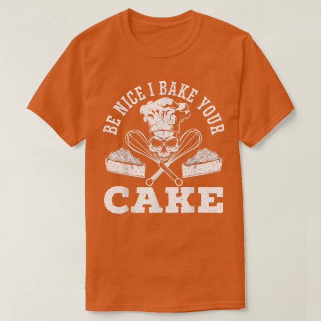 Ich backe Ihren Kuchen Kuchen Kuchen Muffin Backpa T-Shirt (Design vorne)