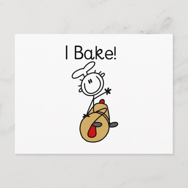Ich backe postkarte (Vorderseite)