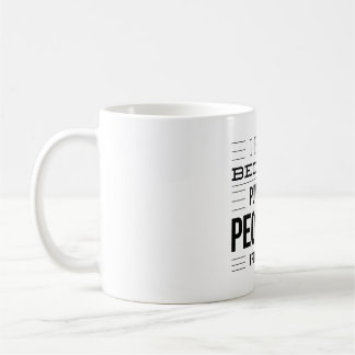 Ich backe, weil Schlagen nicht gern gesehen ist. M Kaffeetasse